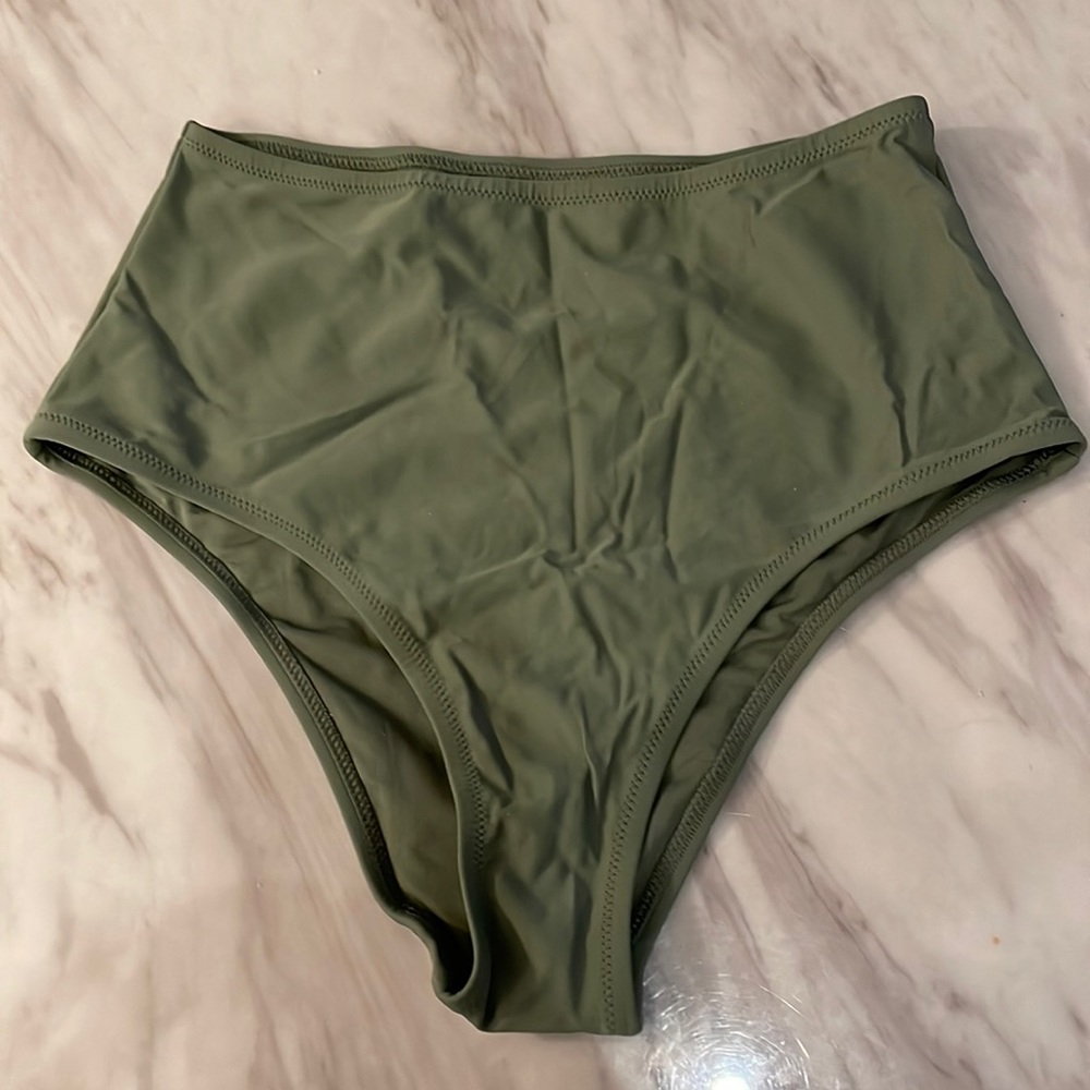 Aerie High Wasted Bikini Bottoms